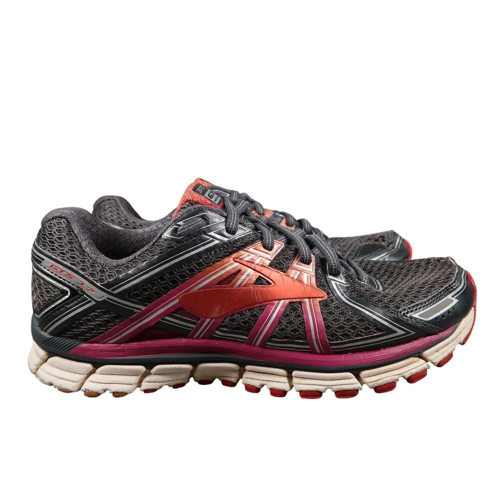 Brooks Shoes Womens 8.5 Wide Athletic Trainers GTS Seventeen Running Sneakers